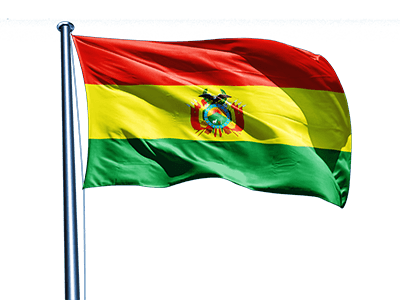 Bolivie Flag