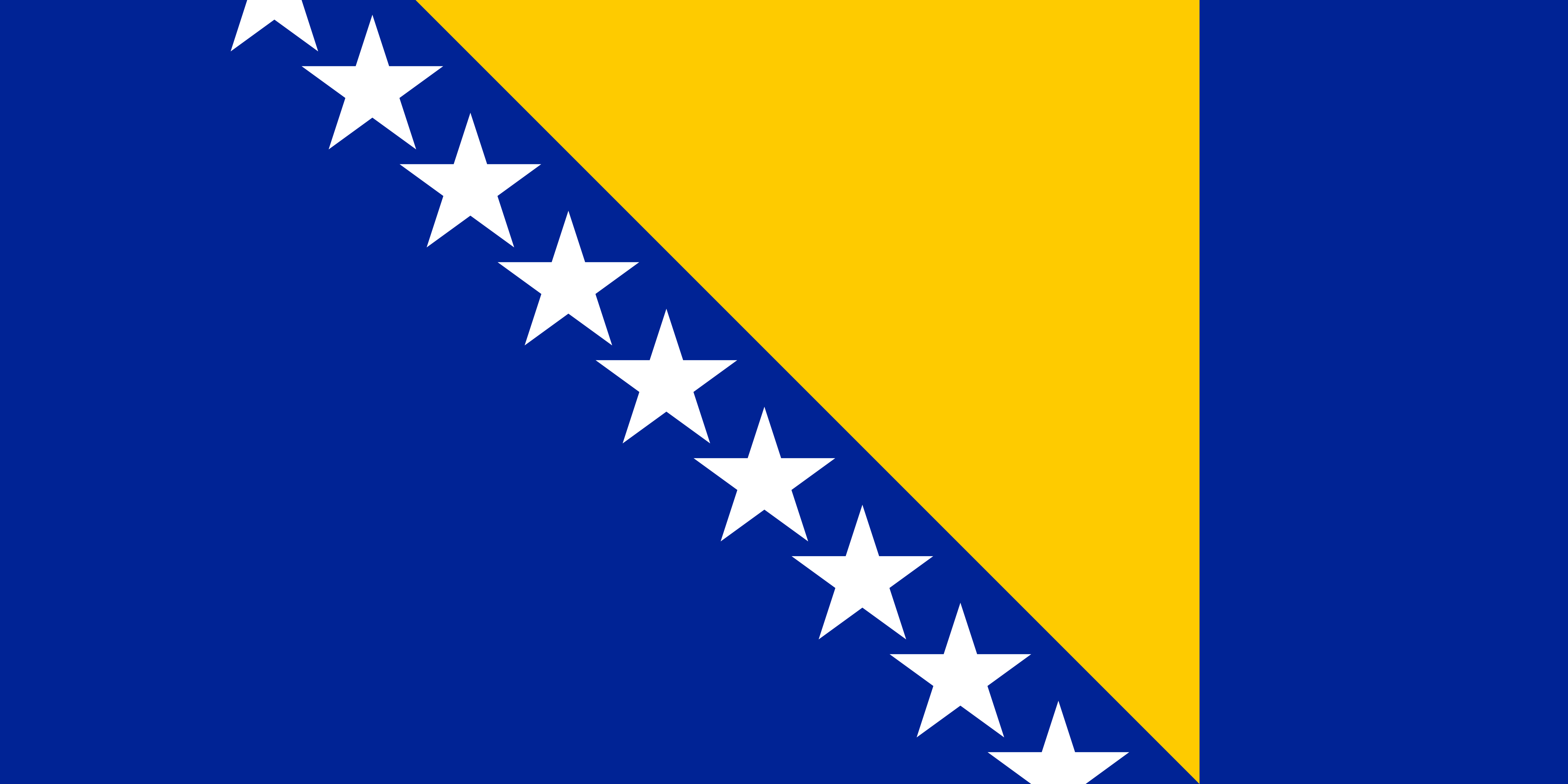 Bosnia And Herzegovina Flag PNG Clipart