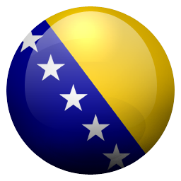 Bandiera Bosnia ed Erzegovina PNG