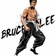 Bruce Lee PNG de alta calidad