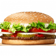 Burger gratis PNG -afbeelding
