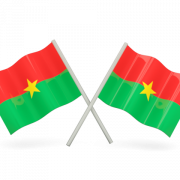 Burkina Faso Flag Descarga gratuita PNG