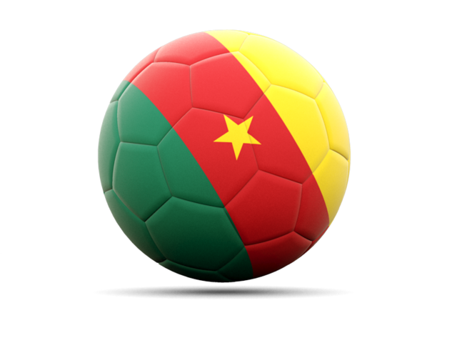 Flag del Camerun trasparente