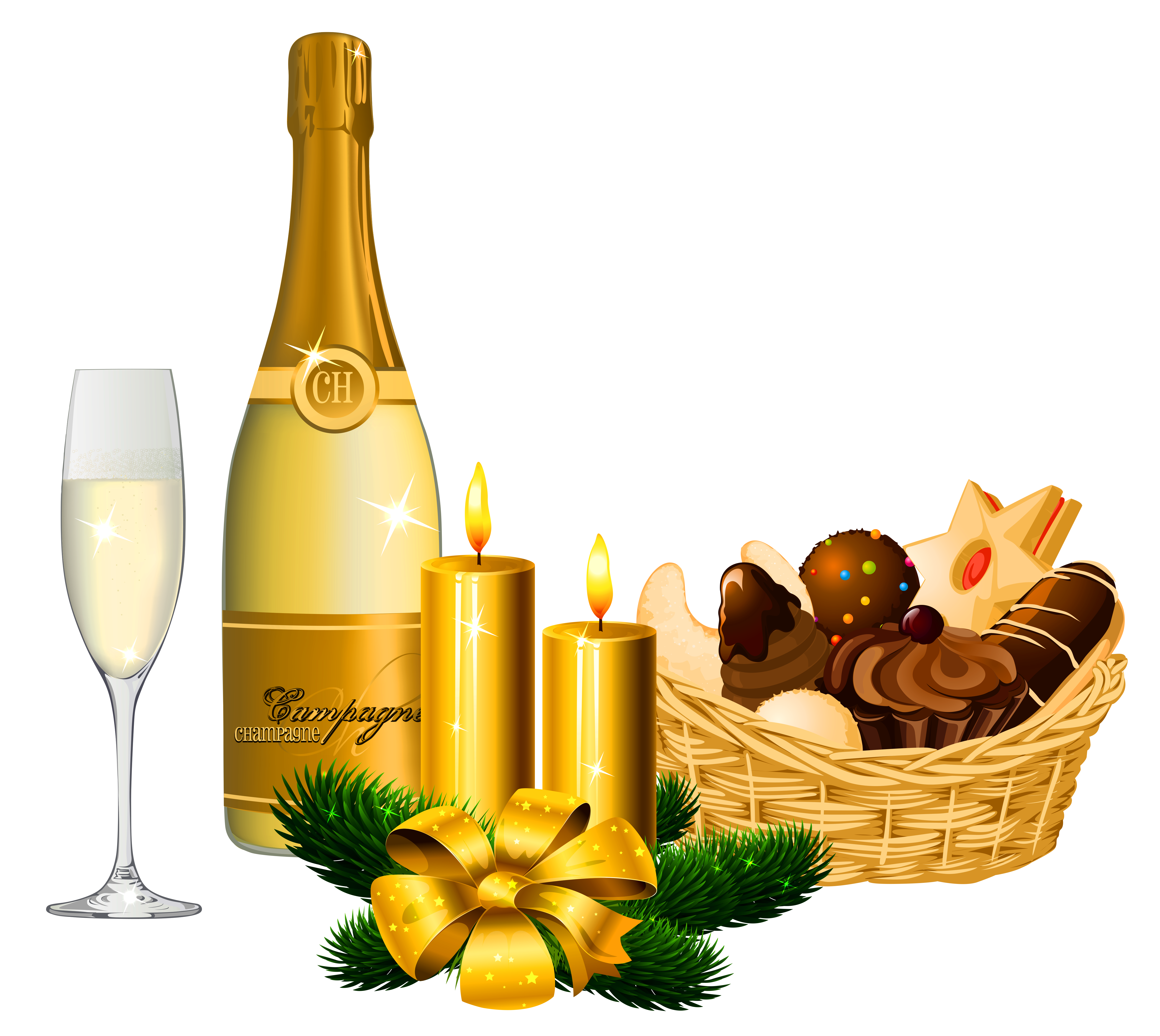 Champagne PNG Pic