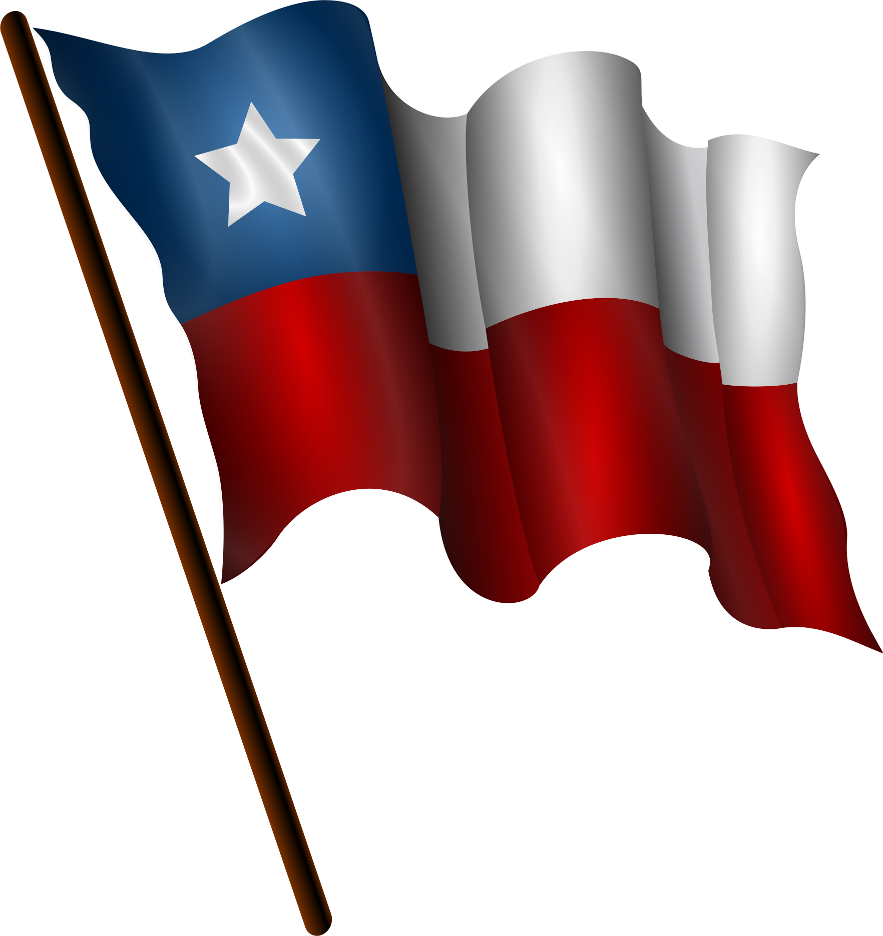 Download gratuito di bandiera del Cile PNG