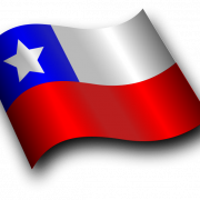 Şili bayrağı PNG HD