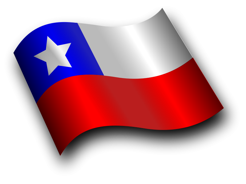Flag del Cile Png HD