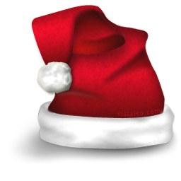 Image PNG gratuite du chapeau de Noël
