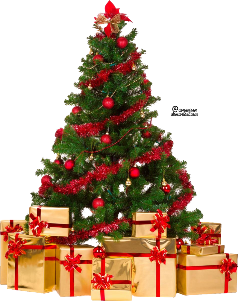 File PNG dellalbero di Natale