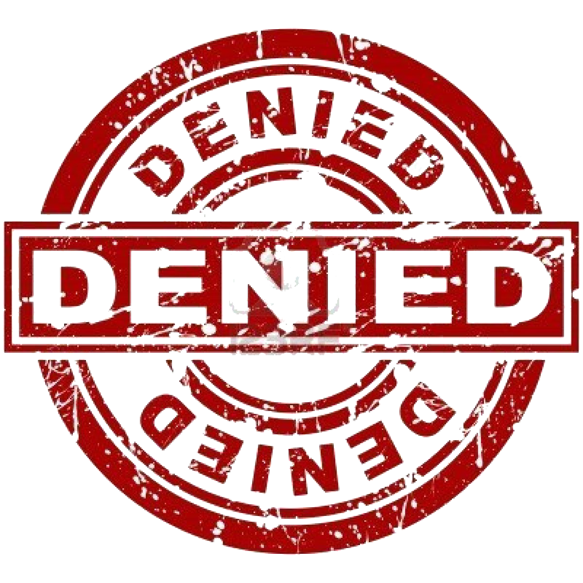 Denied Stamp PNG Picture