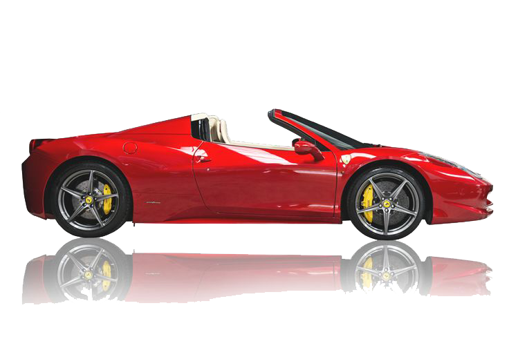 Ferrari trasparente