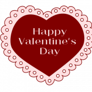 Happy Valentine’s Day Ücretsiz PNG görüntüsü