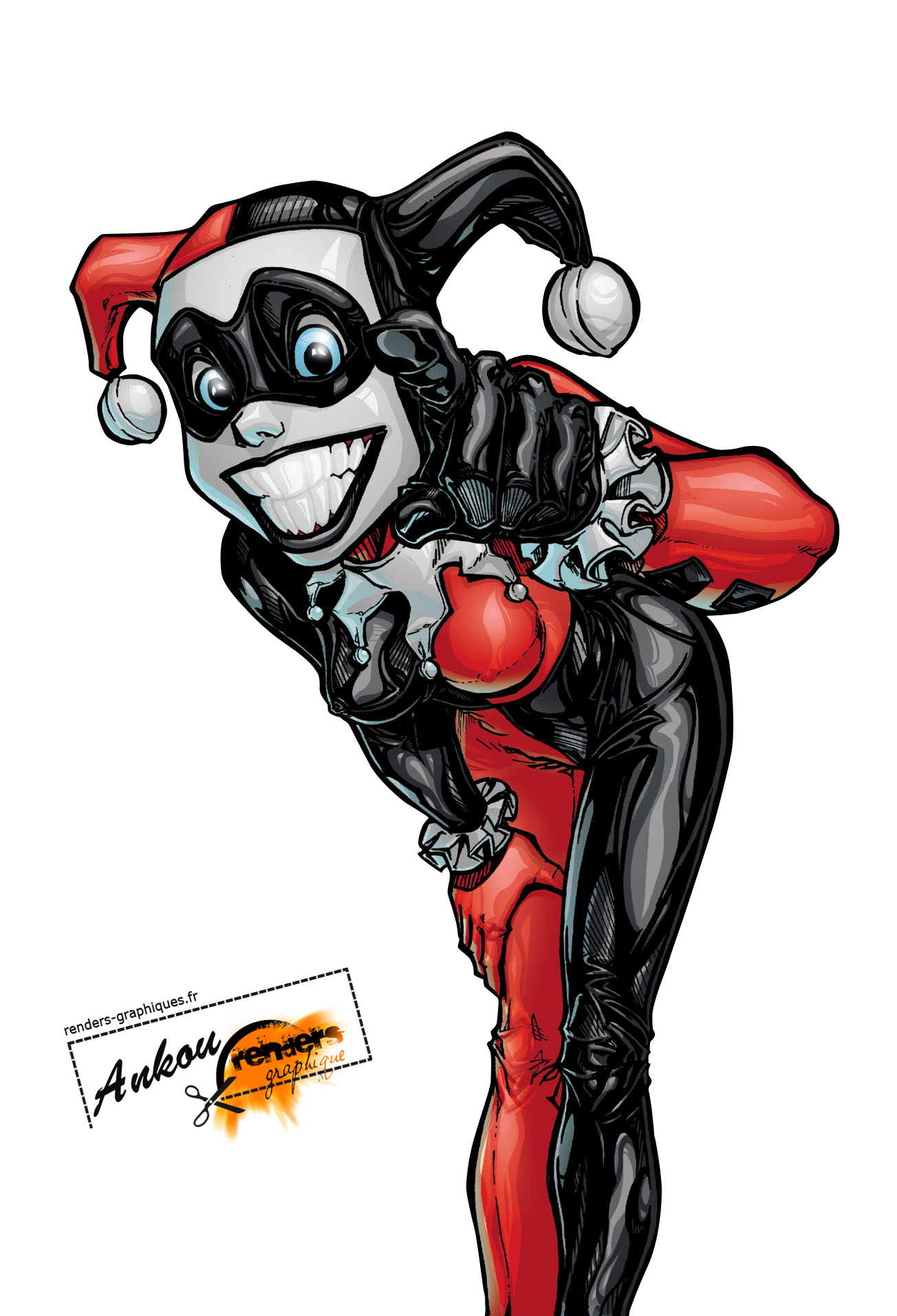 Harley quinn png clipart