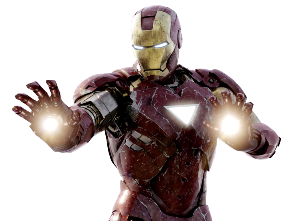 Iron Man trasparente