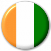 Ivory Coast Flag PNG Pic