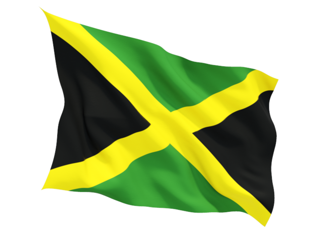 Imagen de PNG gratis de la bandera de Jamaica