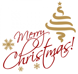 Merry Christmas Text PNG File