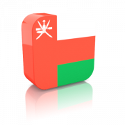 عمان العلم PNG قصاصات فنية