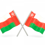 Gambar bendera Oman png