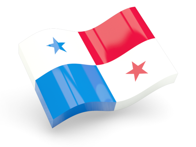 Panama Flag Transparent