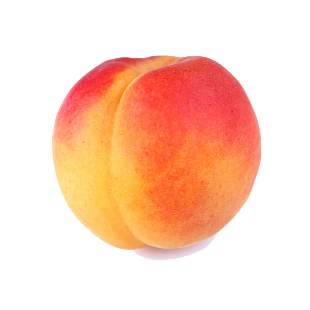 Peach PNG -afbeelding