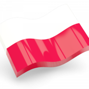 Polen vlag gratis downloaden PNG