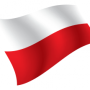 Ang watawat ng Poland na may mataas na kalidad na png