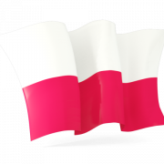 Polonya bayrağı şeffaf