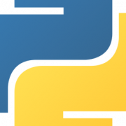 Python logo png larawan