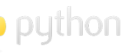 Logo Python transparent