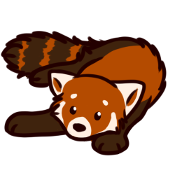 Red Panda Transparent