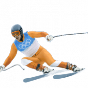 Катание на лыжах PNG Clipart