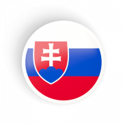 Slowakische Flagge PNG HD