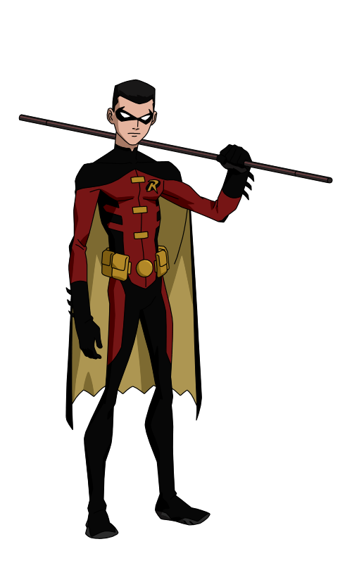 Superhero Robin Free PNG Image