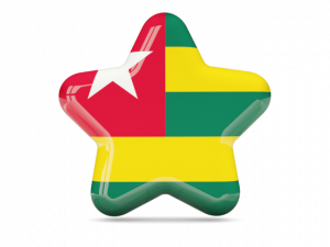 Togo vlag gratis downloaden PNG