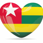 Togo Flag PNG Clipart