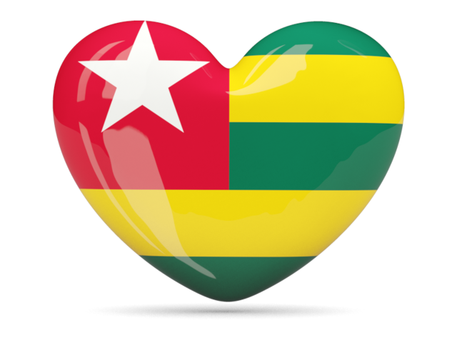 Togo Flag PNG Clipart