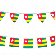 Togo Flag Transparent