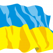 Ukraine Flagge PNG PIC