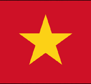 Vietnam Flag PNG Bild