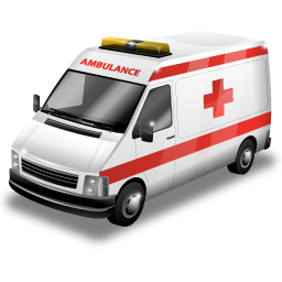 Ambulanza trasparente