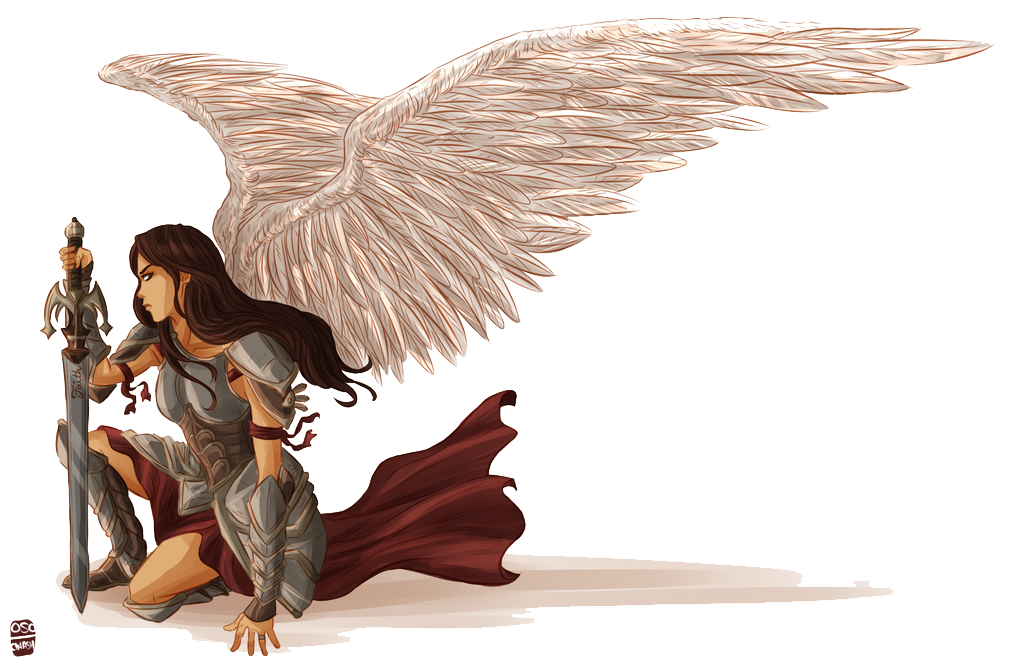 Angel Warrior Free PNG Image