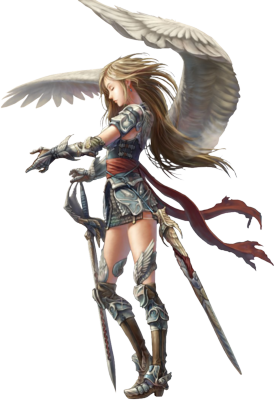 Angel Warrior Transparent