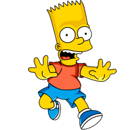 Bart simpson gratis downloaden PNG