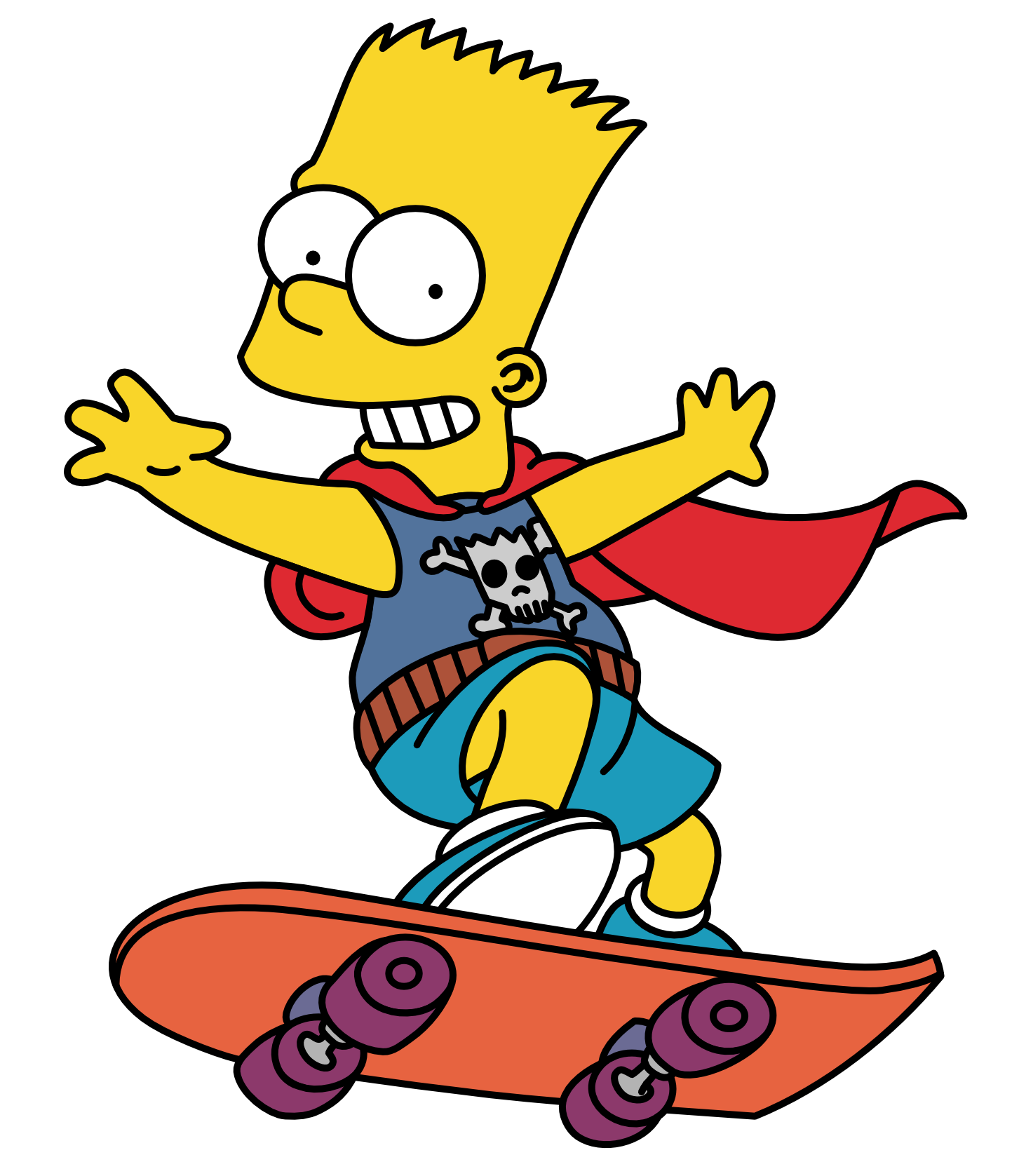 Bart Simpson PNG -afbeelding