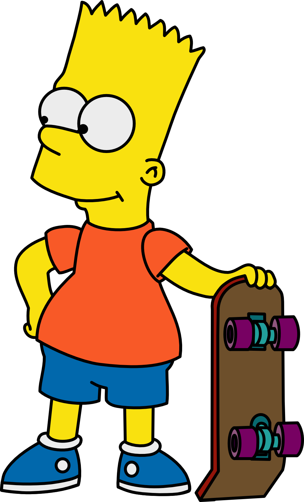 Bart Simpson transparant