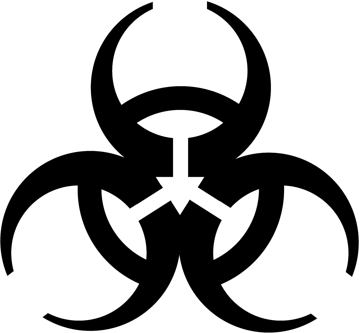 Simbolo biohazard Scarica png