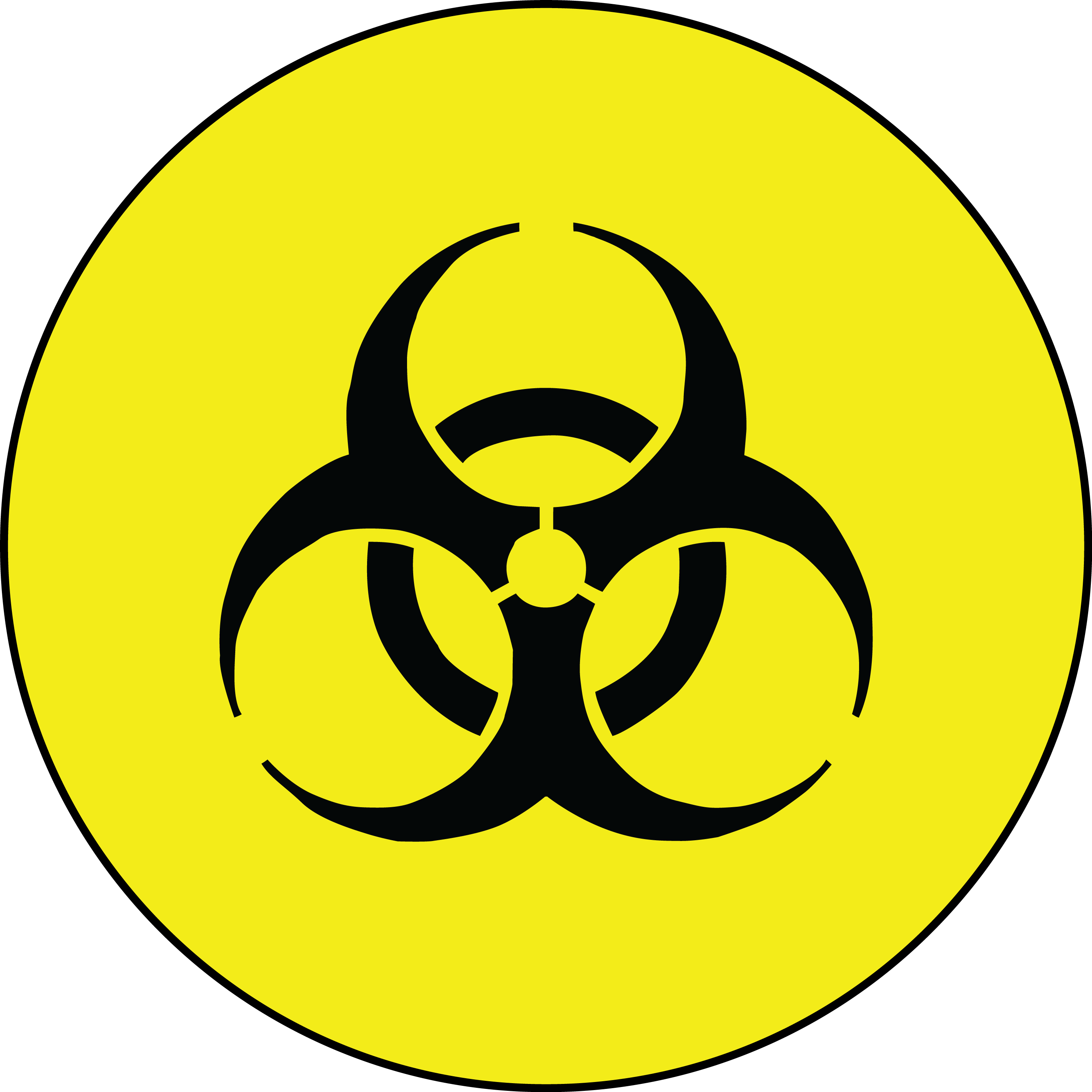 Biohazard Symbol Free Download PNG