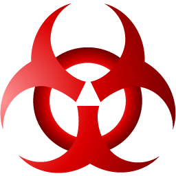 Simbolo biohazard png immagine