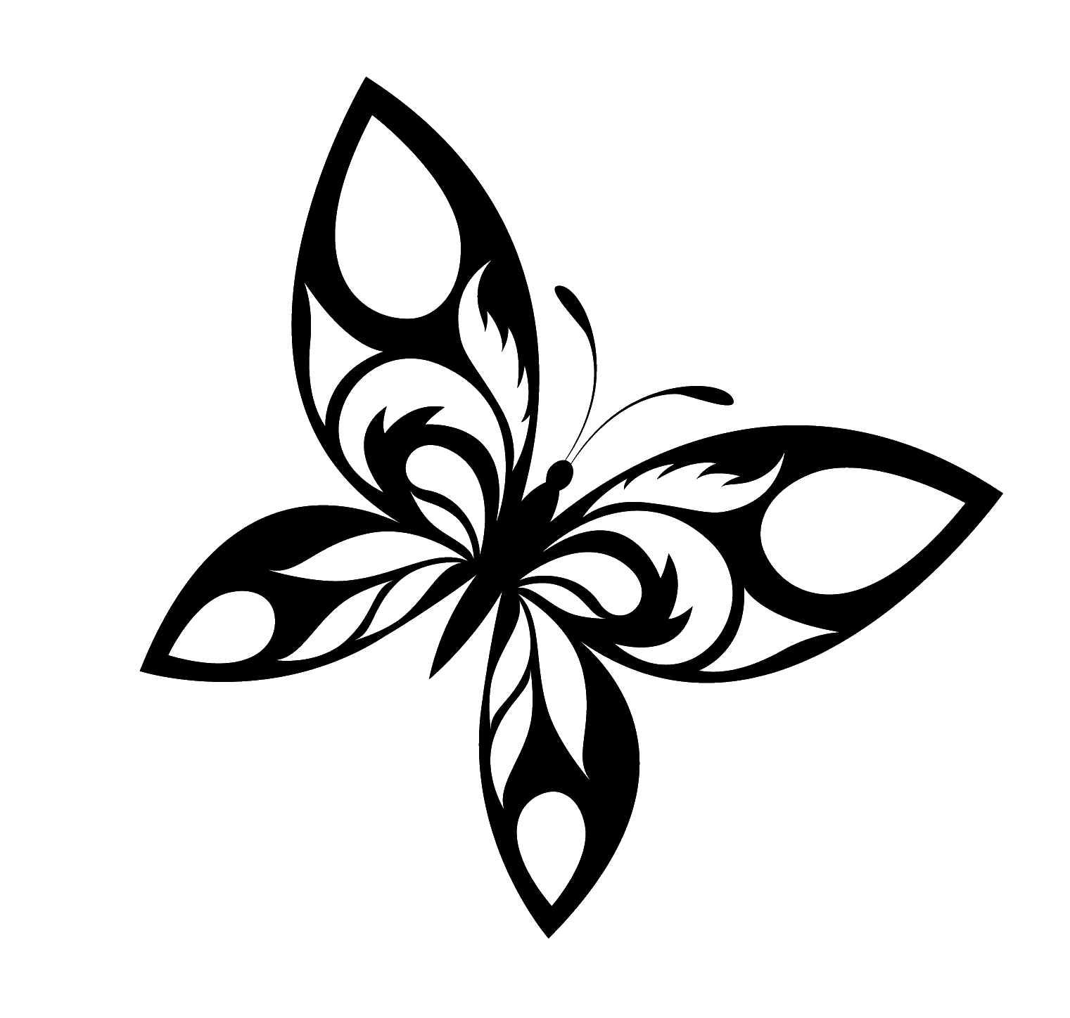 Butterfly Tattoo Designs Free Download PNG